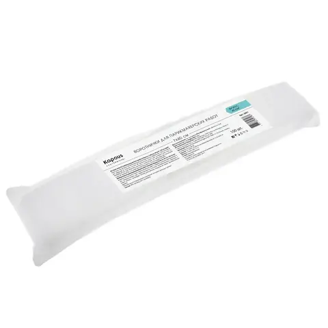 Воротнички для парикмахерских работ спанлейс 7*40 см, 40 г/м2, 100 шт/уп