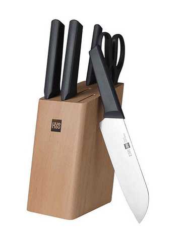 Набор ножей HuoHou 5+1 6-pcs kitchen knife Set Lite 3Cr13