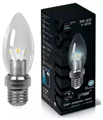 Лампа Gauss Candle Cristal 3W E27 41 HA103202203