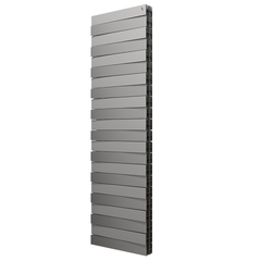 RoyalThermo PianoForte Tower/Silver Satin, 18 секций - радиатор биметаллический