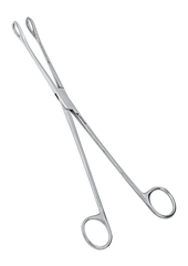 Щипцы для удаления плодного яйца прямые 12х250 мм