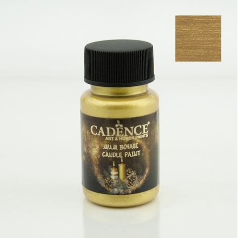 краска для свечей Candle paint 50мл, цвет 2136 золото cadence