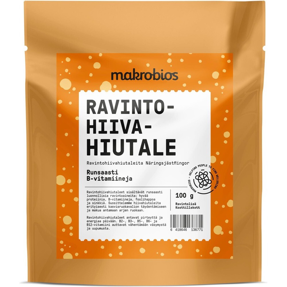 Makrobios Ravintohiivahiutale 100 Grammaa – купить за 987 ₽ с доставкой ...