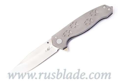 Cheburkov Wolf M390 Titanium limited Knife 