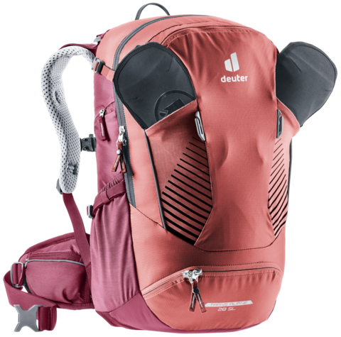 Картинка рюкзак велосипедный Deuter Trans Alpine 28 SL Caspia/Maron - 7