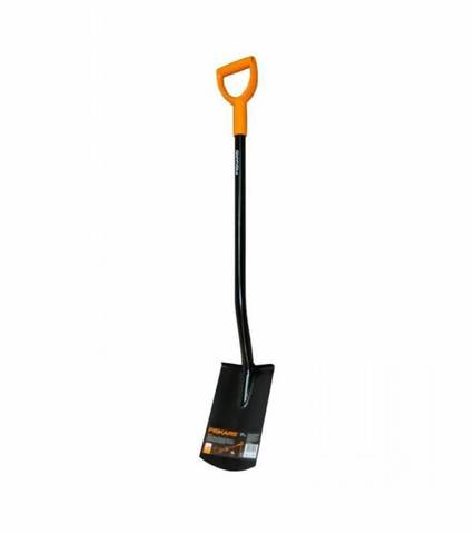 Лопата штыковая Fiskars Solid средний (1026683)