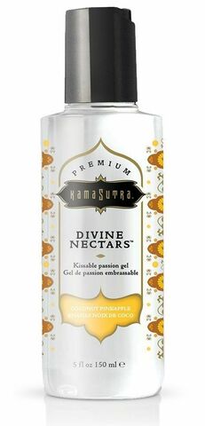 Гель-лубрикант на водной основе Divine Nectars Vanilla с ароматом ванили - 150 мл. - Kama Sutra KS12036