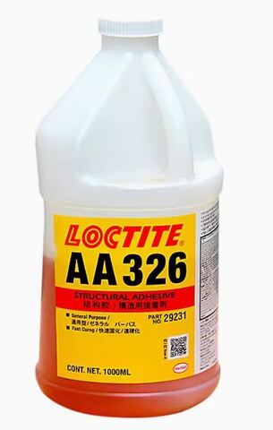 Loctite AA 326 (Локтайт 326) - акриловый структурный клей - 1000 мл