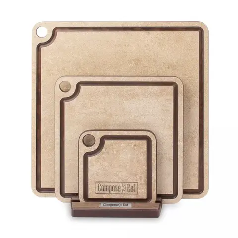 Набор подставок для горячего 3шт ComposeEat ProFashion порфир кремовый