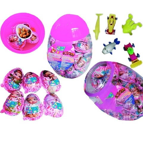 Сладкий набор с игрушкой-сюрпризом  FAIRY 1кор*6бл*60шт,8г