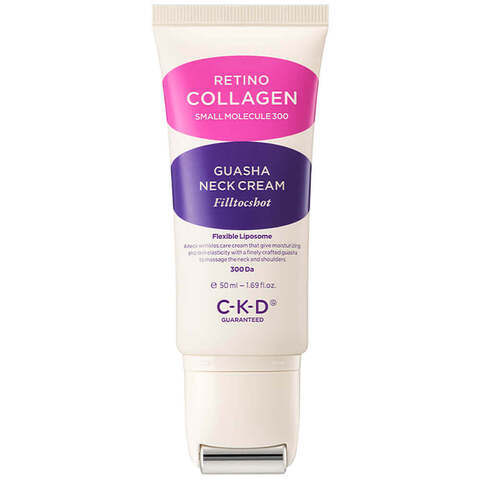 CKD Retino Collagen Small Molecule 300 Guasha Cream Filltocshot Омолаживающий крем для шеи 50 мл