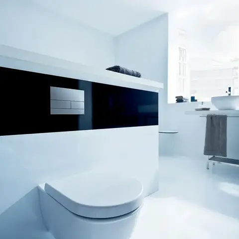 Панель смыва с 2 клавишами TECEsquare II, нержавеющая сталь, сатин (против отпечатков пальцев)