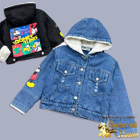 Куртка джинсовая на меху (2-6) 251027-F954