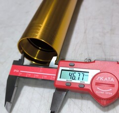 Внешний стакан пера вилки для Yamaha MT-10 / R1M 2015-2019 г.в. золотой