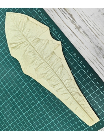 Молд пластиковый лист одуванчика 30х10,6см