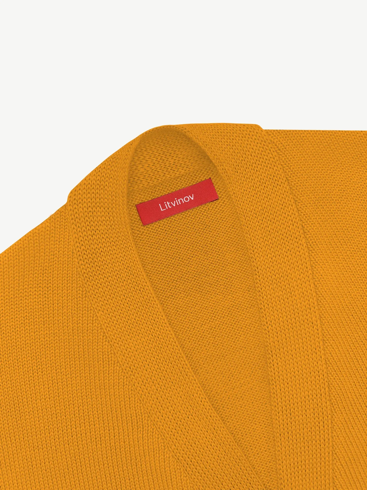 Кардиган с пуговицами из шелка