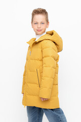 пальто  для мальчика  ВК 34070/4 УЗГ ( 98-122)