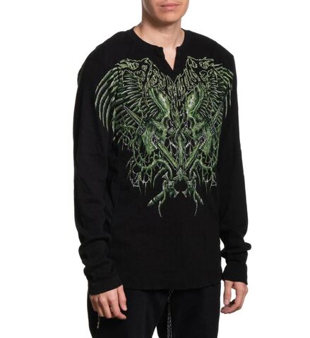 Affliction | Пуловер мужской Toxic Wrath LS Thermal A28918 справа