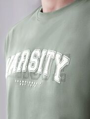 Футболка из премиального хлопка с авторским принтом  U49.026 (95340)