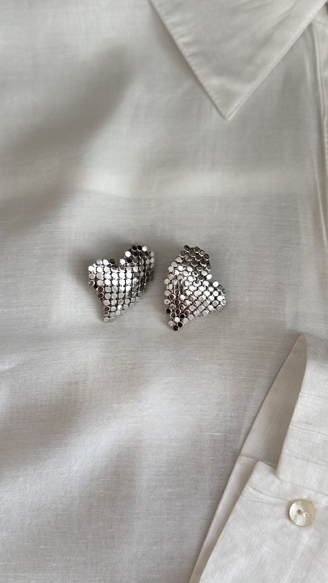 Перфорированные серьги в ретро стиле PREMIUM QUALITY