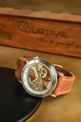 Часы скелетоны механические Power Light YOURTIME