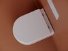 Ceramica Nova Ulma CN4006 Подвесной унитаз c ультра тонким сидением и крышкой с функцией плавного закрытия, цвет: белый
