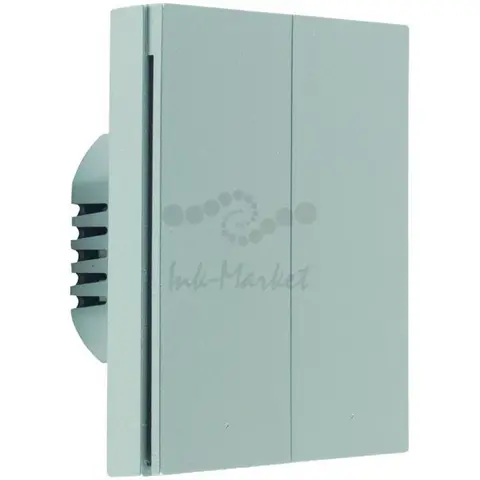 Умный дом Aqara Выключатель двухклавишный без нейтрали Aqara Smart Wall Switch H1 EU (WS-EUK02gr)