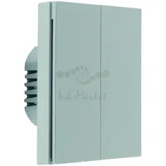 Умный дом Aqara Выключатель двухклавишный без нейтрали Aqara Smart Wall Switch H1 EU (WS-EUK02gr)