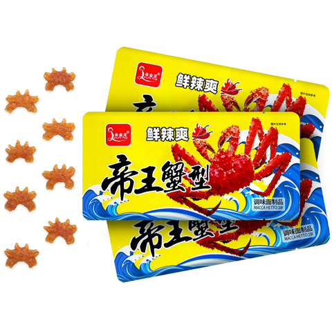 Снеки соевые Краб (ZD0477РФ) 1кор*14бл*30шт, 18гр