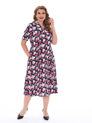 4536 Халат на пуговицах