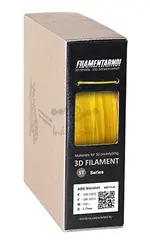 Пластик для 3Д принтера Filamentarno! ABS Standart жёлтый 750 г, 1.75 мм