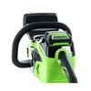Цепная пила аккумуляторная Greenworks GD40CS18, 40V, 40 см, бесщеточная, до 1,8 КВт, с 1хАКБ 8Ач и ЗУ (2005807UH) — фото 5