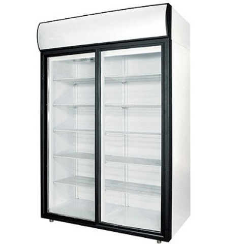 Шкаф холодильный POLAIR DM110Sd-S (1402х710х2028, 0,31кВт, 220В),  +1…+10 °C,  1000л (дверь – купе)
