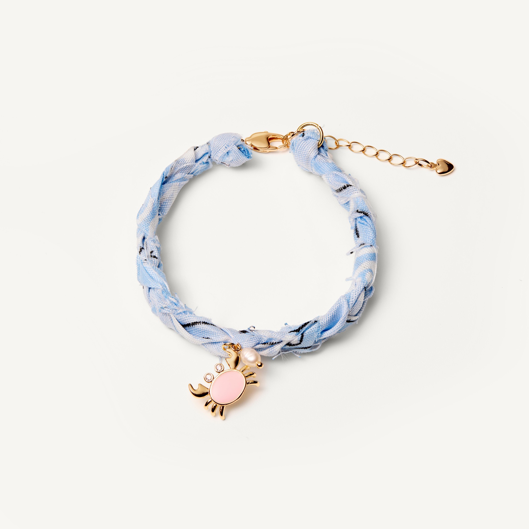 

Анклет Braded Bandana Anklet - Light Blue