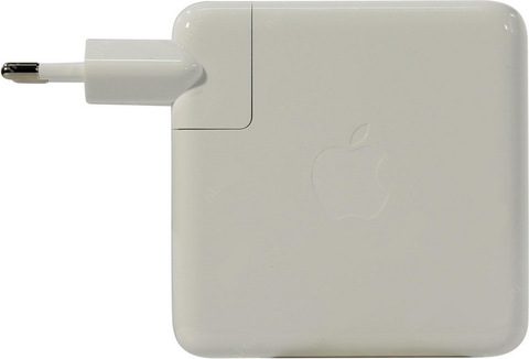 Оригинальный блок питания Apple 87W USB-C Power Adapter MNF82Z/A (A1719) (Touch Bar)