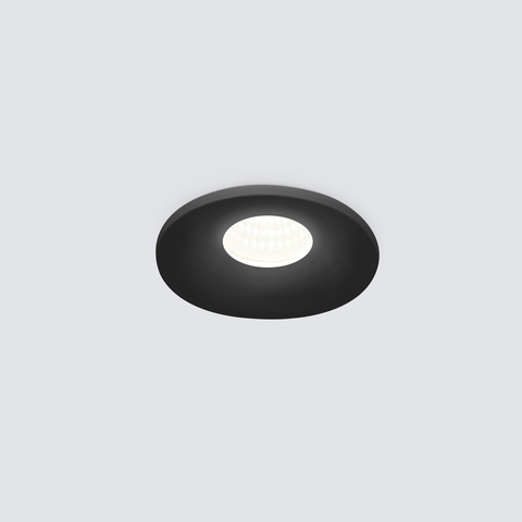 Встраиваемый светодиодный светильник 15270/LED 3W BK черный
