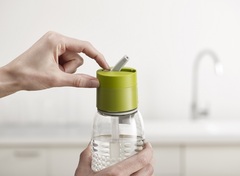Бутылка для воды dot active 750 мл зелёная