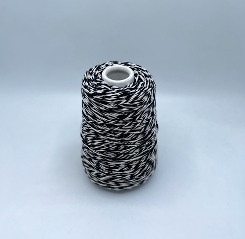 The Royal collection (пр.Италия).art-ECO 150м/100гр, 50%Меринос, 50%Кашемир, цвет-Черно-белое мулине(291/401), арт.34381