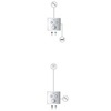 Переключатель встраиваемый на 3 потребителя Grohe Grohtherm SmartControl 29158LS0