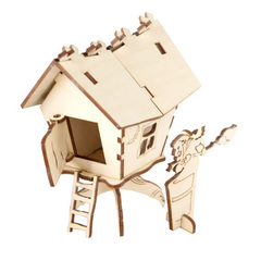 Конструктор деревянный"Избушка"