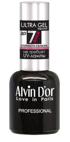 Alvin D`or  Лак-покрытие  ULTRA GEL topcoat 8мл  ADN-3401