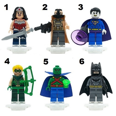 Minifigures Super Heroes Blocks Building Series 24