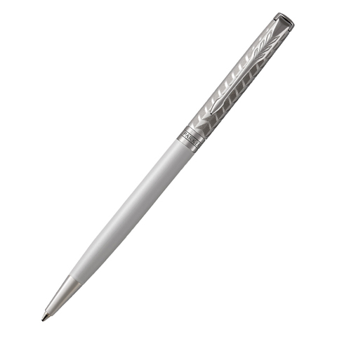 Ручка шариковая Parker Sonnet Premium Slim, Metal & Pearl PGT CT (1931551)