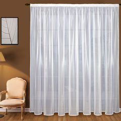 Тюль в гостиную вуаль 500*240 белый Т101-1