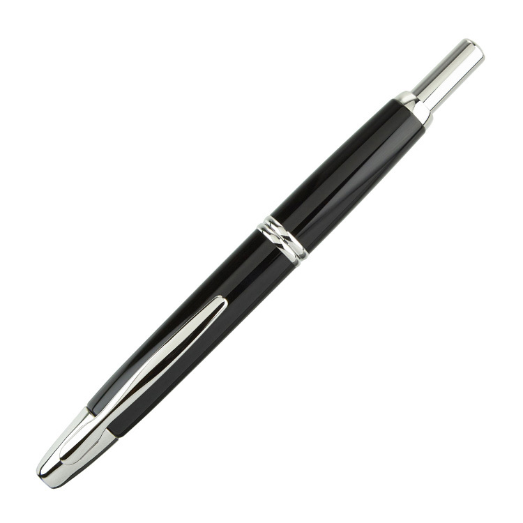 Перьевая ручка Pilot Capless Rhodium Trims черная с пером B 18K (FC ...