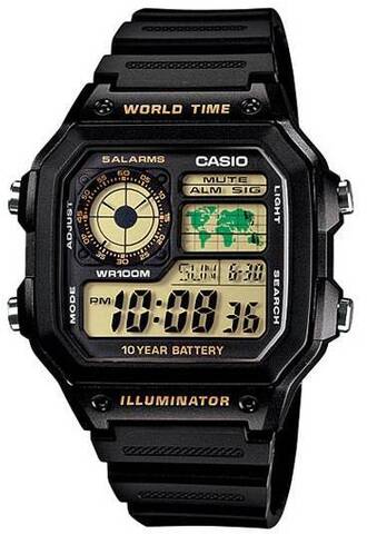 Наручные часы Casio AE-1200WH-1B фото
