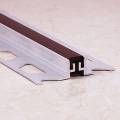 Алюминиевый компенсационный профиль с резиновой вставкой ПО-116 2700 мм