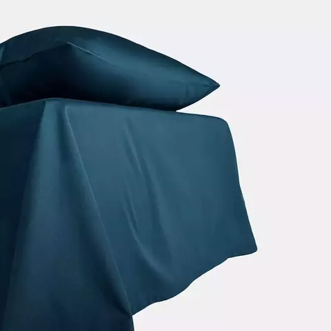 Простыня 250x280 Mollen темно-бирюзовая