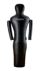 Манекен одноногий Самбо/Дзюдо Filippov кожа 180см/47-50кг, коричневый