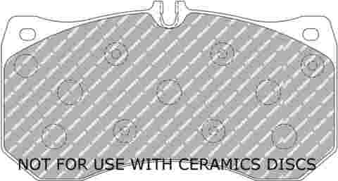 FCP4466H Тормозные колодки дисковые спортивые DS2500 AUDI A6, A7, A8